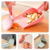 COOPHYA Mini Broom and Dustpan Set, 2pcs Small Desktop Cleaning Brushes with Compact Dustpan, Portable Multi-Function Small Broom Kit for Home and Office Table Cleanup (Blue + Pink) view 4