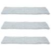 FOMIYES Microfiber Mop Replacement Pads 3pcs Reusable Coral Fleece Mop Cloths for Wet and Dry Cleaning for Household Floor Cleaning view 1
