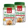 LiOR Organic Tahini Paste, Pure Stone Ground Sesame Seed Butter - USDA Organic Single-Ingredient Ethiopian Sesame - Creamy Tahini Sauce for Hummus and Dubai Chocolate - Kosher Vegan, 16 oz Pack 2 view 1