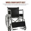 Hemobllo Adjustable Protective Leg Strap for Wheelchairs, Elderly Support Fixed Belt with Elastic Safety Strap, Lightweight Black Lower Leg for Disabled and Patient Mobility Aid view 3