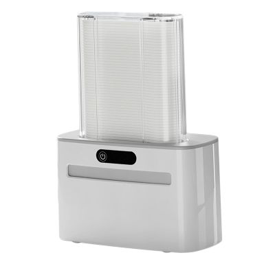 Amagogo Automatic Flosser Dispenser Electic Holder Container Organizer Floss Sticks Holder Floss Case for Party Office Home, Gray