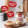 LiOR Tahini Paste, Pure Stone Ground Sesame Seed Butter - USDA Single-Ingredient Ethiopian Sesame - Creamy Tahini Sauce for Hummus and Dubai Chocolate - Kosher Vegan, 16 oz Pack 2 view 2