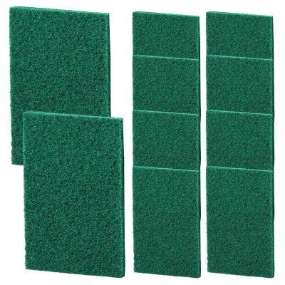 Scrubbing Pads | Heavy Duty Non Scratch Scrubber | Kitchen Scrub Pads - for Kitchen Dishes Pots Pans Sinks Cooktops Grills BBQs Bathroom Household