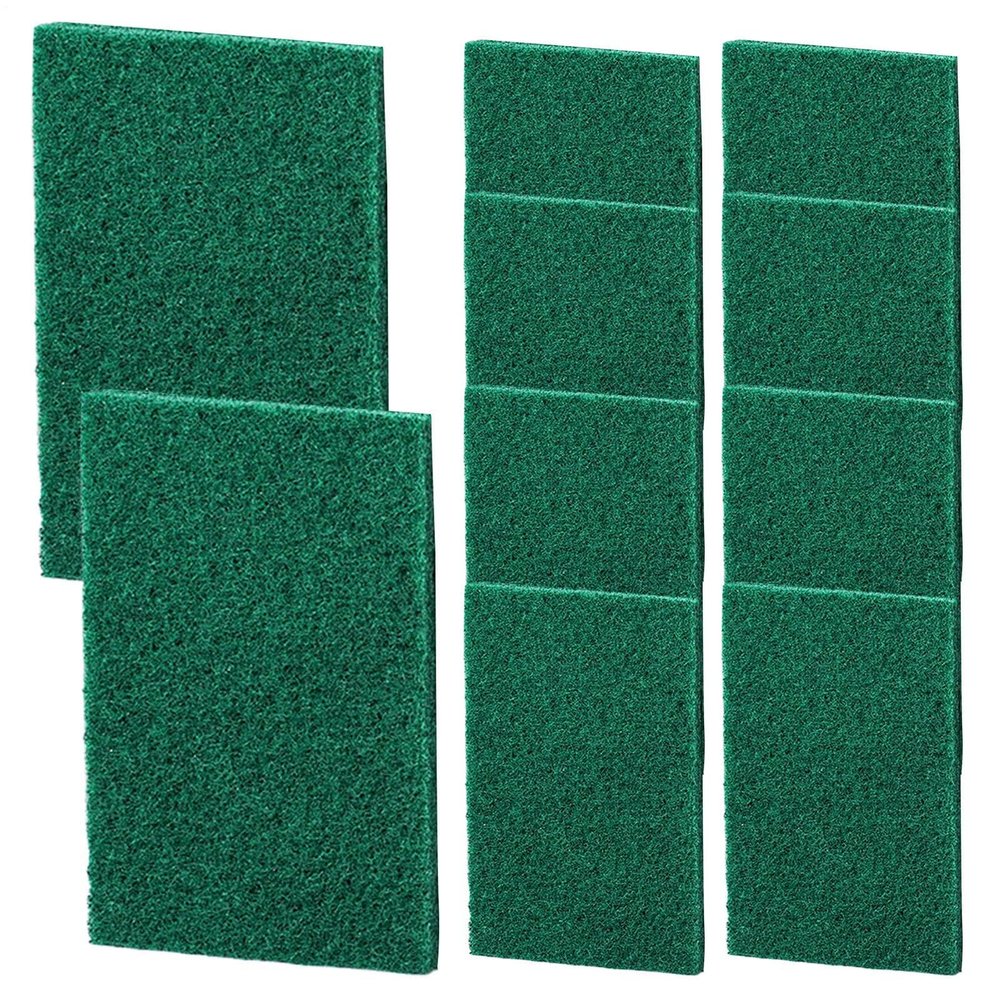Scrubbing Pads | Heavy Duty Non Scratch Scrubber | Kitchen Scrub Pads - for Kitchen Dishes Pots Pans Sinks Cooktops Grills BBQs Bathroom Household