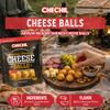 Chechil Hickory-Smoked Artisan Cheese Balls, 4-Pack | Handcrafted High-Protein, Keto-Friendly Cheese Snack | No Preservatives | Individually Wrapped | Party Platter, Travel, Charcuterie view 2