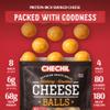 Chechil Hickory-Smoked Artisan Cheese Balls, 4-Pack | Handcrafted High-Protein, Keto-Friendly Cheese Snack | No Preservatives | Individually Wrapped | Party Platter, Travel, Charcuterie view 4