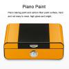 Cigar Humidor Box with Spanish Cedar Wood Interior, Humidifier, Hygrometer, and Divider Holds 35 Cigars view 3