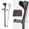 Ergonomic Forearm Crutches, Aluminum Folding Crutches for Elderly and Physically Impaired (2 Units) view 2