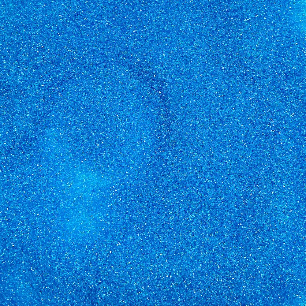 Edible Blue Sanding Sugar Sprinkles 142g/ 5.01oz Sparkling Blue Sugar Crystals for cake decorating for Cakes, Cookies, Cupcakes, Ice Cream Topping and Rimming Sugar