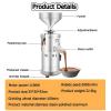 1100W Commercial Peanut Butter Maker Machine - 2850 RPM Electric Sesame Paste & Peanut Butter Milling Machine with Non-Slip Base for Smooth Spreads & Home Use view 3
