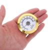 Angoily Analog Cigar Hygrometer 50mm Gold Humidity Gauge for Humidor and Tea Boxes, Analog Humidity Meter for Mason Jars Maintaining Optimal Moisture Levels view 3