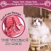 Hi Sprout Reusable Cat Diapers, Washable Cat Incontinence Diapers for Cats Spraying or Cats in Heat or IncontinenceAdjustable Kitty Diapers 3 Pack(L) view 2