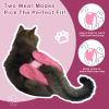 Hi Sprout Reusable Cat Diapers, Washable Cat Incontinence Diapers for Cats Spraying or Cats in Heat or IncontinenceAdjustable Kitty Diapers 3 Pack(L) view 3
