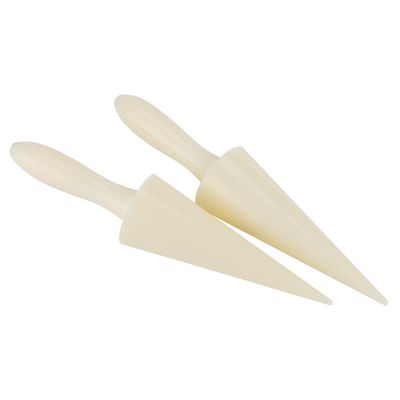 Alomejor Ice Cream Cone Mold Durable Nonstick DIY Baking Tool for Kitchen Cooking, 2Pcs Mold for Baking Decor, Applicable for Ice Cream Lover