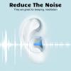 150 Individually Wrapped Silicone Ear Plugs, Noise-Canceling, Soft, Reusable, for Sleep, Swim, Concerts, Shooting, Bulk Pack with Carry Case view 3