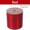 Red Glitter Ribbon, 4 Inch x 50 Yards Wide Plastic Ribbon Roll, Single Sided Sparkly Ribbon for Gift Wrapping, Big Bows, Flower Bouquets, Wreaths, Crafts, Party Decorations view 3
