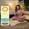 Tuning Forks for Healing Set - 128Hz 136.1Hz 432Hz 528Hz with Visual Resonance Mandala Cards & Gem Foot - Professional Sound Healing Instruments for Meditation, Yoga & Stress Relief view 4