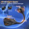2026 New Long-inch Special Silicone Massager kit can Play Waterproof Anywhere You Like Suitable for Men's Rechargeable Cordless Body Massager with 9 Modes Suitable for Men's Relaxation - K14A view 2