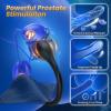 2026 New Long-inch Special Silicone Massager kit can Play Waterproof Anywhere You Like Suitable for Men's Rechargeable Cordless Body Massager with 9 Modes Suitable for Men's Relaxation - K14A view 4