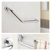 Armrest Stainless Steel Handrails for Elderly People to Stand Up Anti Slip Bathroom Accessible Toilet Handle Safety Handrail(Type-b) view 2