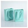 10pcs Gift Bags With Handles, Medium Paper Bags For Birthday Wedding Party Shopping(Black,15x6x20cm) view 2