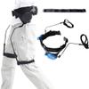 Exoskeleton Leg Support for Power Walking - Joint Pressure Relief & 50% Lift Boost for Elderly & Disabled - Climbing Assist, Blue Walking Aid view 1