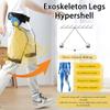 Exoskeleton Leg Support for Power Walking - Joint Pressure Relief & 50% Lift Boost for Elderly & Disabled - Climbing Assist, Blue Walking Aid view 3