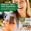 Wild Zora Meat & Veggie Bars, Mediterranean Lamb, 8-Pack, 100% Grass Fed Lamb, Healthy Jerky Paleo Snacks, AIP Friendly, Gluten Free, Soy Free, High Protein, No Added Sweetener, Lamb Jerky Snacks view 3
