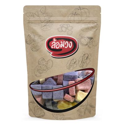 Freeze-Dried Yogurt Bites - Crunchy Melt-in-Your-Mouth Yogurt Snacks - Probiotic Cultured Dairy Drops - Real Fruit Infused Yogurt Cubes - Mess-Free Snack for Kids and Adults (150g)