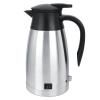 1000ml Electric Heated Water Kettle, Car Truck Hot Water Bottle, 12V / 24V - Fast Heating, Temperature Control, Anti - Skid Base for Travel and Outdoor Use view 2