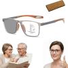 2026 New Auto Focus Glasses Self Adjusting Near and Far Sighted, Intelligent Dual Focus Glasses (Orange,3) view 1