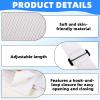 1 PCS Feeding Tube Belt, Peg Tube Holder Belt for Men and Women, Hidden and Comfortable G Tube Accessories Belt, G Tube Covers with Elastic Straps, Comfort Concealment Belt(White)(M) view 3
