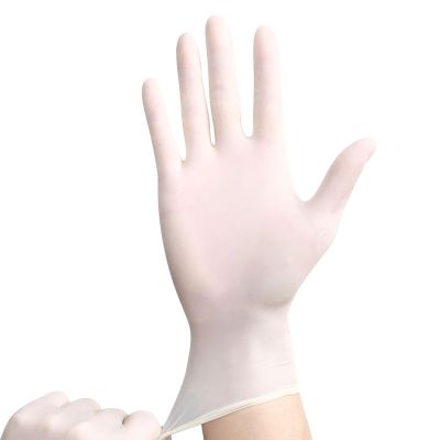 KELINFONG Nitrile Gloves Small, 100 Count Rubber Latex Free Powder Free Food Safe Disposable Gloves for Cleaning,Food,Cooking
