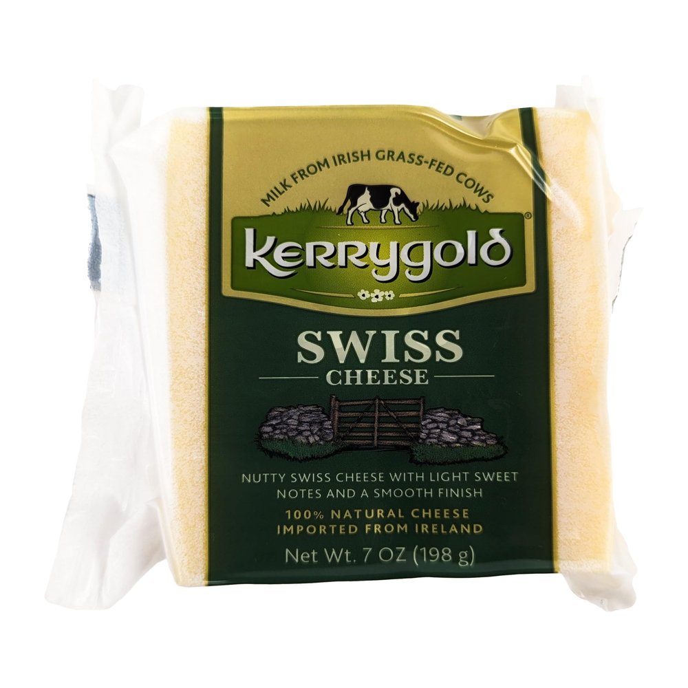 Imported Irish Swiss-Style Cheese - 7oz (Pack of 4)