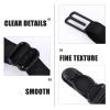 MAGICLULU 10 Pcs Black Face Covering Lanyards and Nonslip Underwear Straps Set with Adjustable Ear Strap Extenders for Comfortable Fit and Bra Support view 3