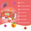 ChocZero Fruit Snacks No Added Sugar, Keto Friendly, High Fiber, Low Calorie Gummy Candy, Gluten Free, Made with Real Fruit, 8 Snack Packs view 3