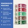 ALP Supply Co Caffeine Break Variety Pack - Wintergreen, Spicy Cinnamon, Peppermint, Black Cherry & Coffee Break Caffeine Pouches - 50mg Each - 5 Pack, 15 Pouches Each view 4