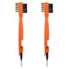 GLSTOY 2 Pcs Copper Wire Cleaning Brush Set, Sturdy Steel Kitchen Cooktop and Stove Scrubbers, Household Grease Removal Tools for Kitchen and Sink Cleaning view 1