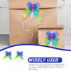 MAGICLULU 200pcs Gradient Rainbow Pull Bows Box Pull Bows for Wedding Party Car Decoration DIY Wrapping Ribbon Small for Holiday Presents view 3