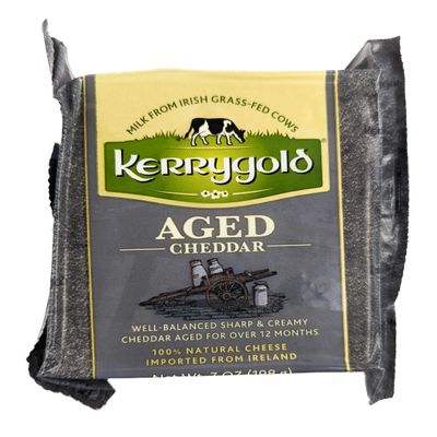 Irish Aged Cheddar Cheese - 7oz (Pack of 2)