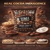 Zany Bites Chocolate Double Dip Puffed Rice Snacks, Seed Oil Free, Gluten Free, Nut Free, Non-GMO, Vegan, Guilt Free Chocolate Snack, 35 Calories, 1.75 oz Bags (Pack of 5) view 4
