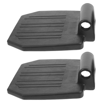VILLCASE Universal Wheelchair Footrest Pedals 2pcs Stable Replacement Footplates for Elderly Patient Leg Rest Elevating Mobility Aid Accessories