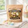 Hippity Hop Mallows by Kepperton - Easter Pastel Marshmallows in Kraft Pouch, Giftable & Festive Spring Candy, Soft Pink, Yellow, Green, Blue & White, Small Batch Treats view 2