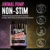 Animal Pump NS Stim-Free Pre Workout Powder for Men & Women - Caffeine-Free Preworkout for Energy, Focus and Muscle Builder, Beta Alanine, Citrulline, Nitrosigine and Nootropics, Smarties Flavor, 442g view 2