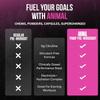 Animal Pump NS Stim-Free Pre Workout Powder for Men & Women - Caffeine-Free Preworkout for Energy, Focus and Muscle Builder, Beta Alanine, Citrulline, Nitrosigine and Nootropics, Smarties Flavor, 442g view 4