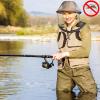 Fly Face Net - Over Hat Soft Drawstring Large & Long | Men Women Fly Protection Net,for Fishing Camping Hiking Gardening Outdoor Activities Protection view 3