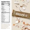 ANDREW LESSMAN Secure Bars 40g - Coconut Almond Cookie Crunch - High Protein & Fiber Snack - 36 Bars - Non-GMO, Gluten-Free, No Artificial Flavors, Vegan, Low Calorie Meal Replacement view 2