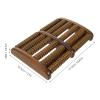 DOITOOL Wooden Foot Massage Roller Acupoint Therapy Muscle Relaxation Ergonomic Manual Foot Massager Roller Leg Massage at Home view 2
