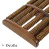 DOITOOL Wooden Foot Massage Roller Acupoint Therapy Muscle Relaxation Ergonomic Manual Foot Massager Roller Leg Massage at Home view 3