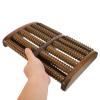 DOITOOL Wooden Foot Massage Roller Acupoint Therapy Muscle Relaxation Ergonomic Manual Foot Massager Roller Leg Massage at Home view 4